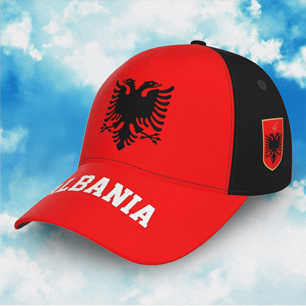 Albania Hat Albania National Emblem Hat Vintage Cap Gifts For Men Women - Lilybirchmarket