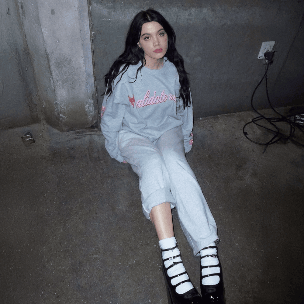 Alessi Rose Merch Validate Me Sweatshirt Gift Ideas For Girlfriend - Lilybirchmarket