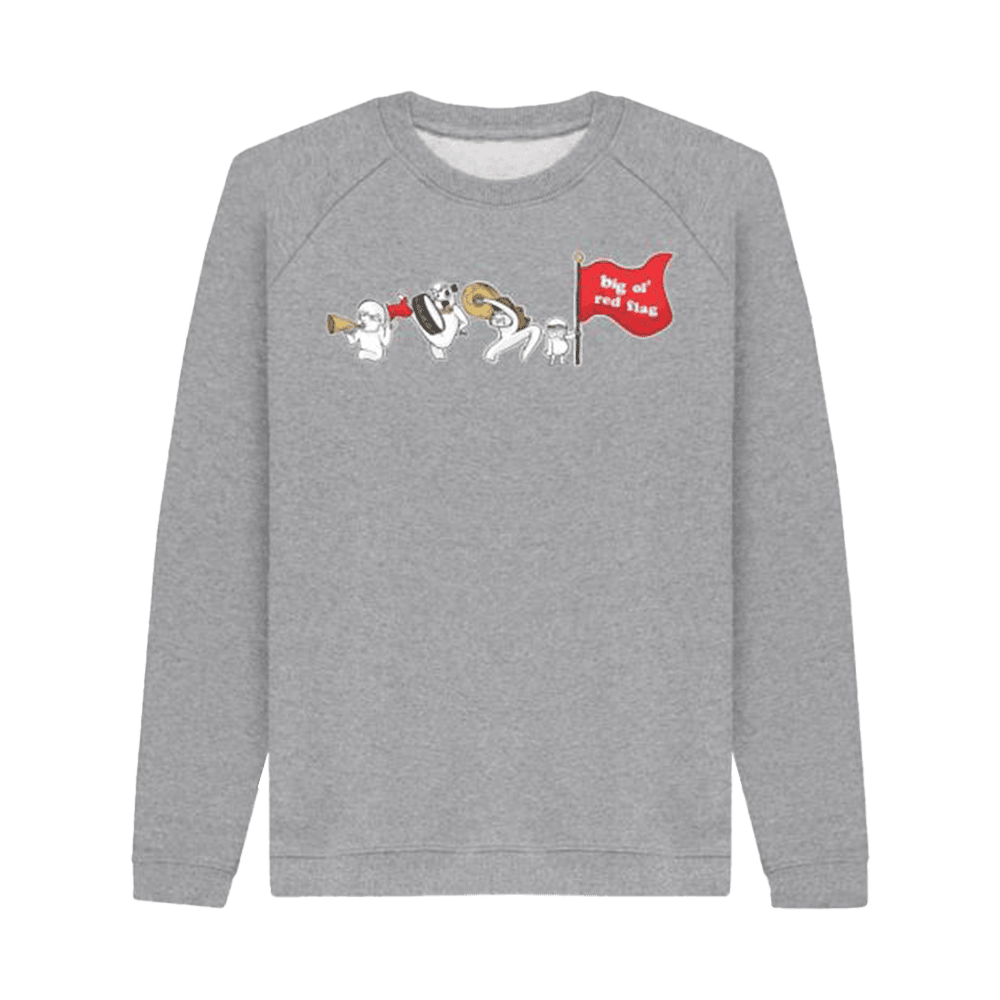 Alex Meyers Merch Red Flag Marching Band Sweatshirt Presents For Music Lovers - Lilybirchmarket