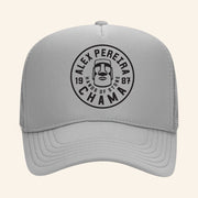 Alex Pereira Merch Chama Hands Of Stone Circle Trucker Hat Xmas Presents For Him - Lilybirchmarket
