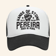 Alex Pereira Merch Hands Of Stone Poatan Trucker Hat Gifts For Brother - Lilybirchmarket