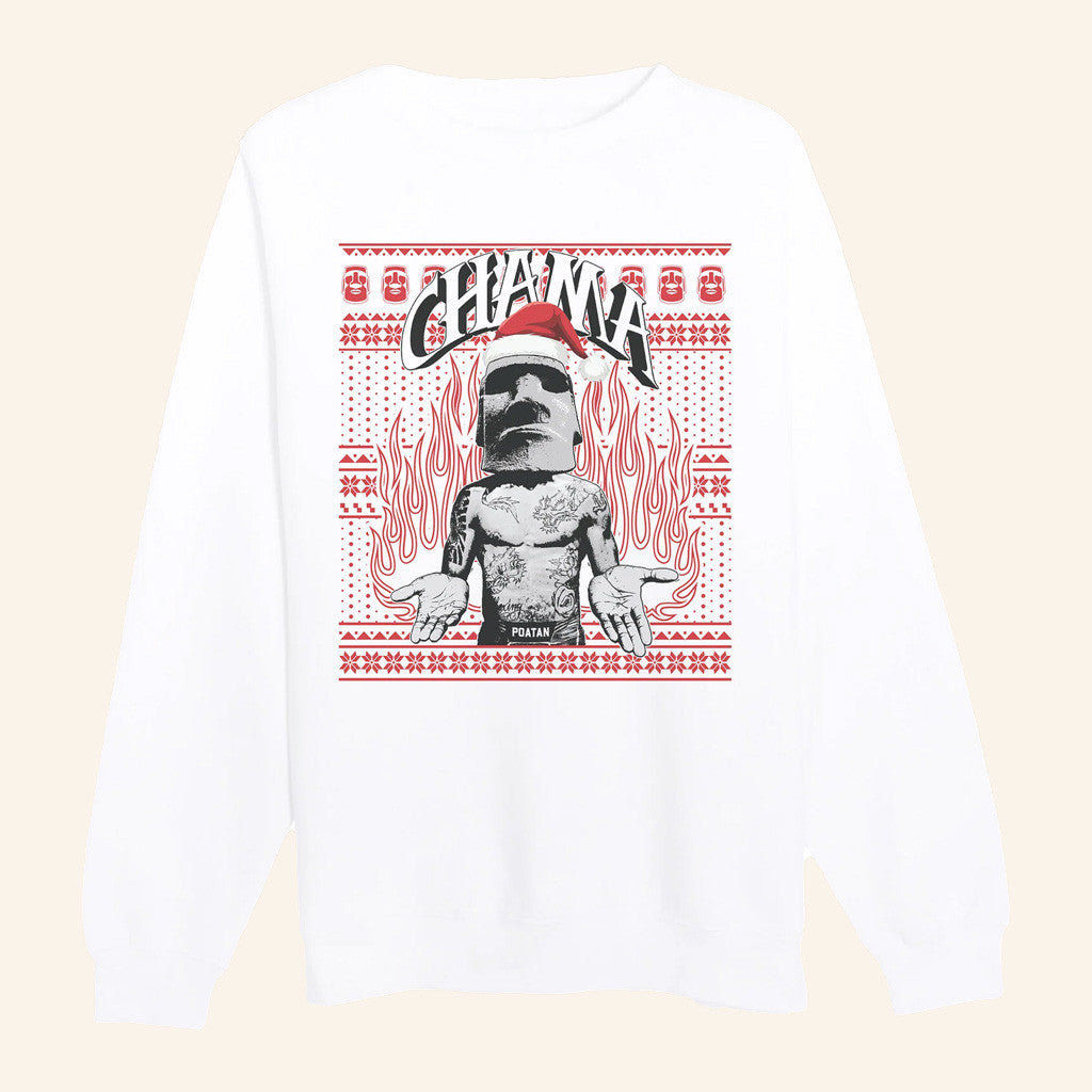 Alex Pereira Merch Merry Chamas Sweatshirt Unique Christmas Gifts For Men - Lilybirchmarket