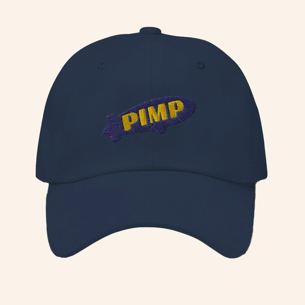 Alex Stein Merch Pimp On A Blimp Hat Embroidered Light Blue Gifts For Her - Lilybirchmarket