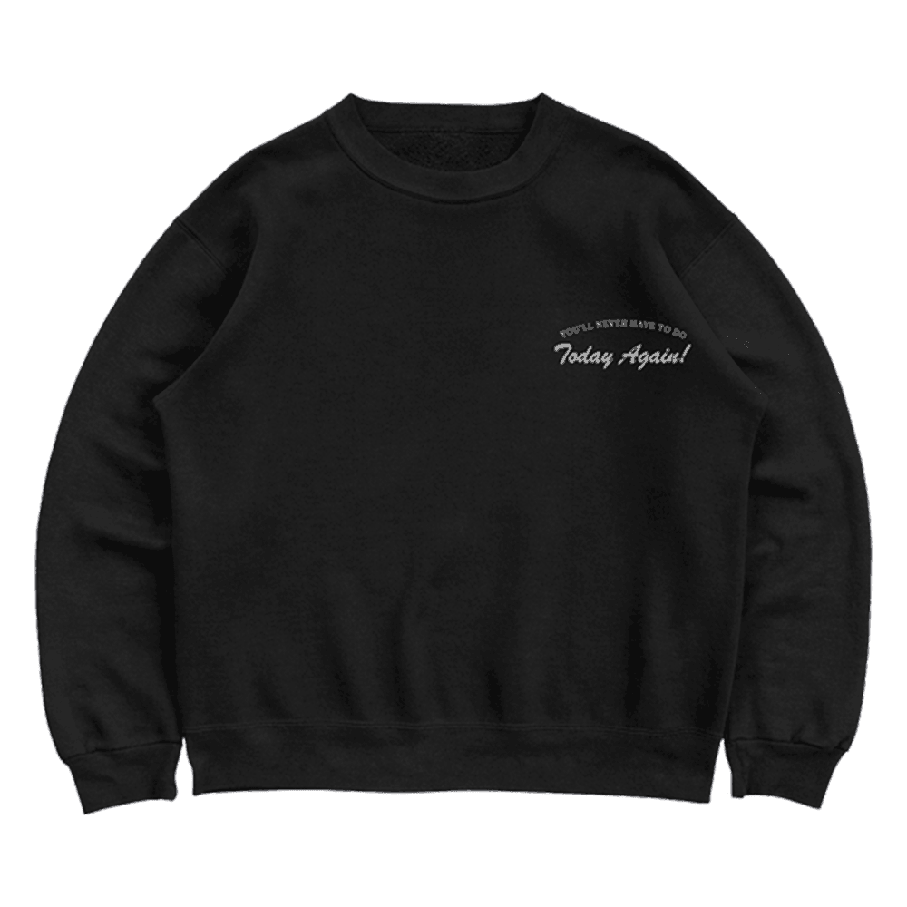 Alex Warren Merch Sweatshirt Today Again Crewneck Music Lovers Gifts For Fan - Lilybirchmarket
