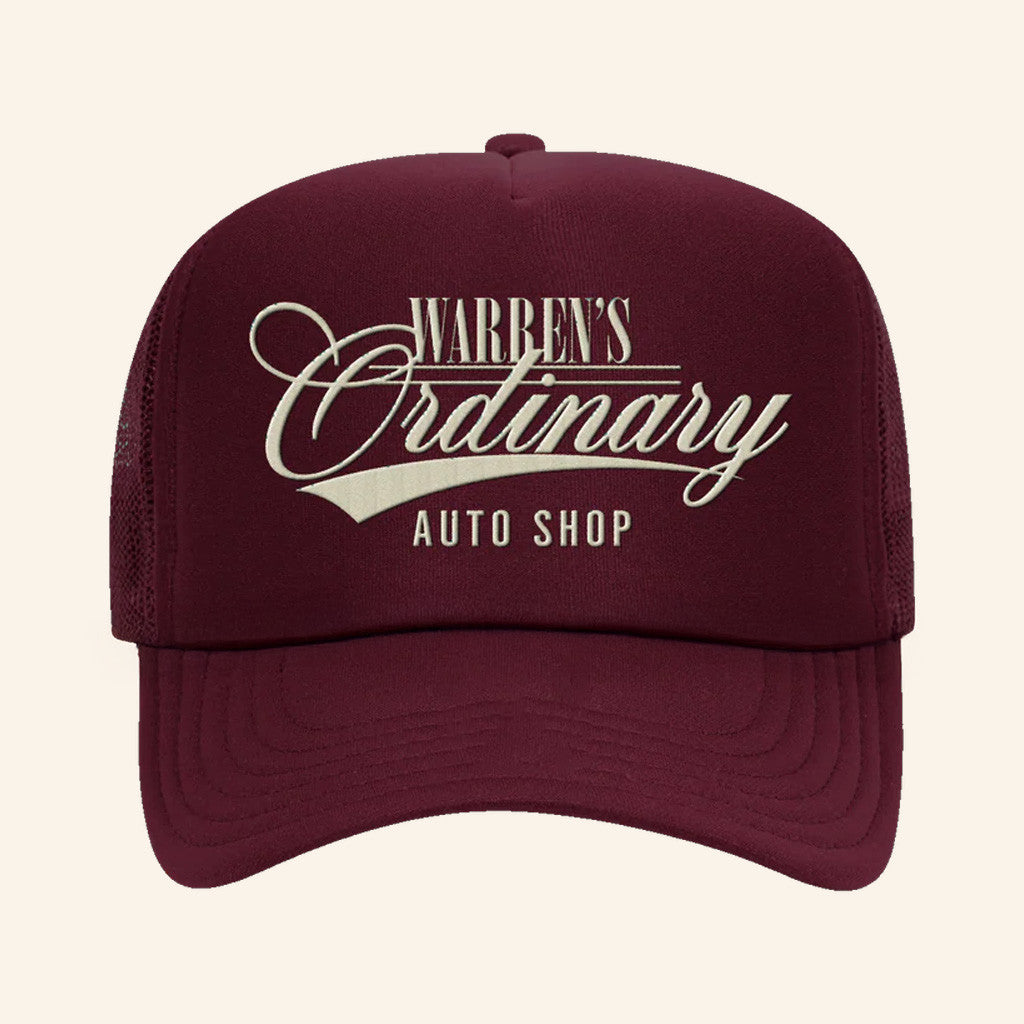 Alex Warren Merch Warren's Ordinary Auto Shop Trucker Hat Gifts For Music Fans - Lilybirchmarket