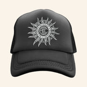 Alice In Chains Merch Sun Logo Black Trucker Hat Christmas Gifts For Husband - Lilybirchmarket