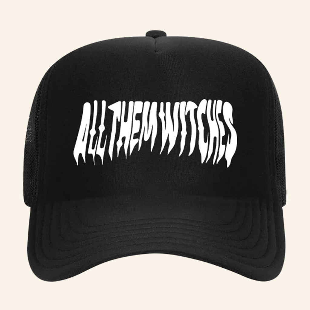 All Them Witches Merch Drip Trucker Hat All Them Witches Hat Gifts For Rock Fans - Lilybirchmarket