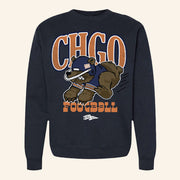 Allcity Network Merch CHGO Football Cartoon Sweatshirt Gifts For Besties - Lilybirchmarket