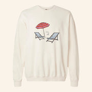 Allie Rose Co Merch Happy To Be Here Sweatshirt Summer Gifts For Him Her - Lilybirchmarket