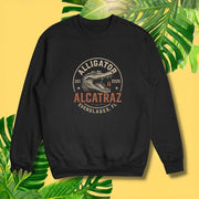 Alligator Alcatraz Florida Everglades Sweatshirt Make America Safe Again Sweatshirt Gifts - Lilybirchmarket