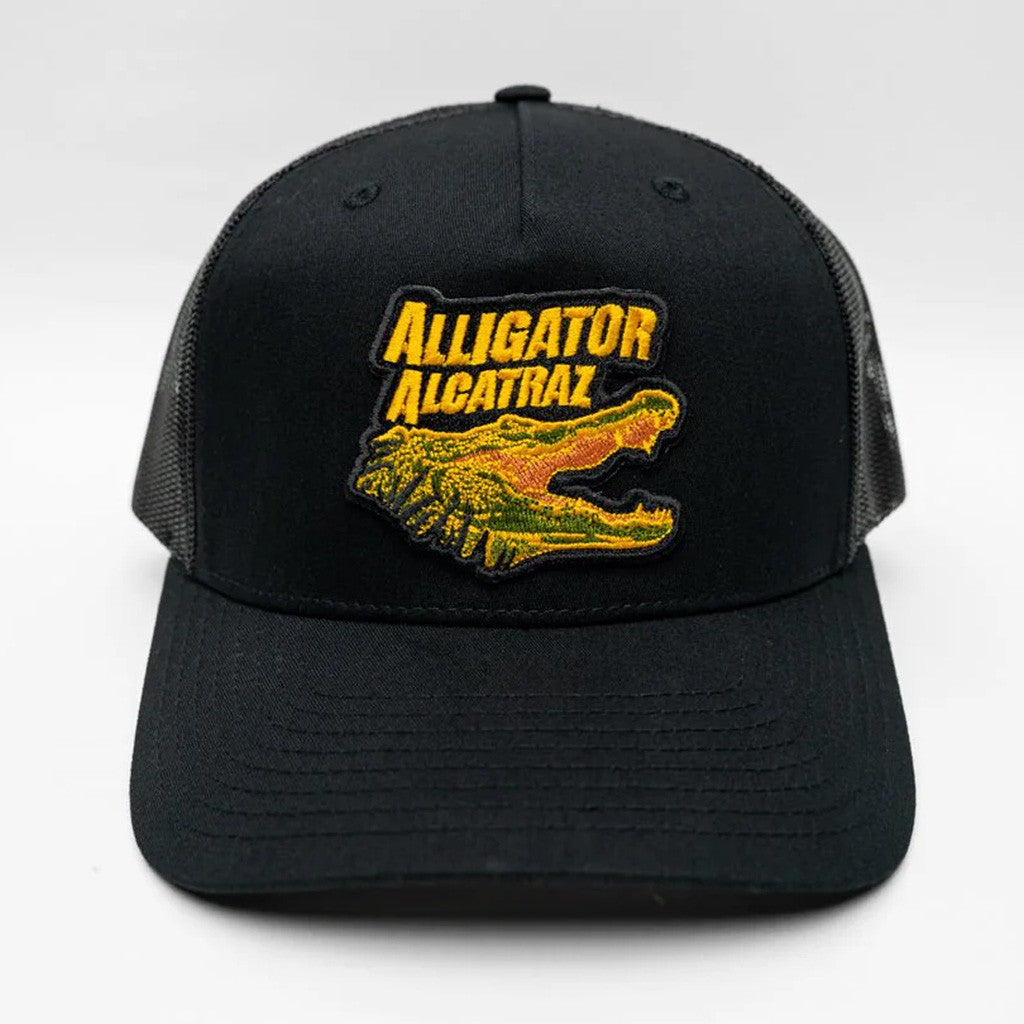 Alligator Alcatraz Merch Richardson Trucker Hat Embroidered Gifts For Dad - Lilybirchmarket