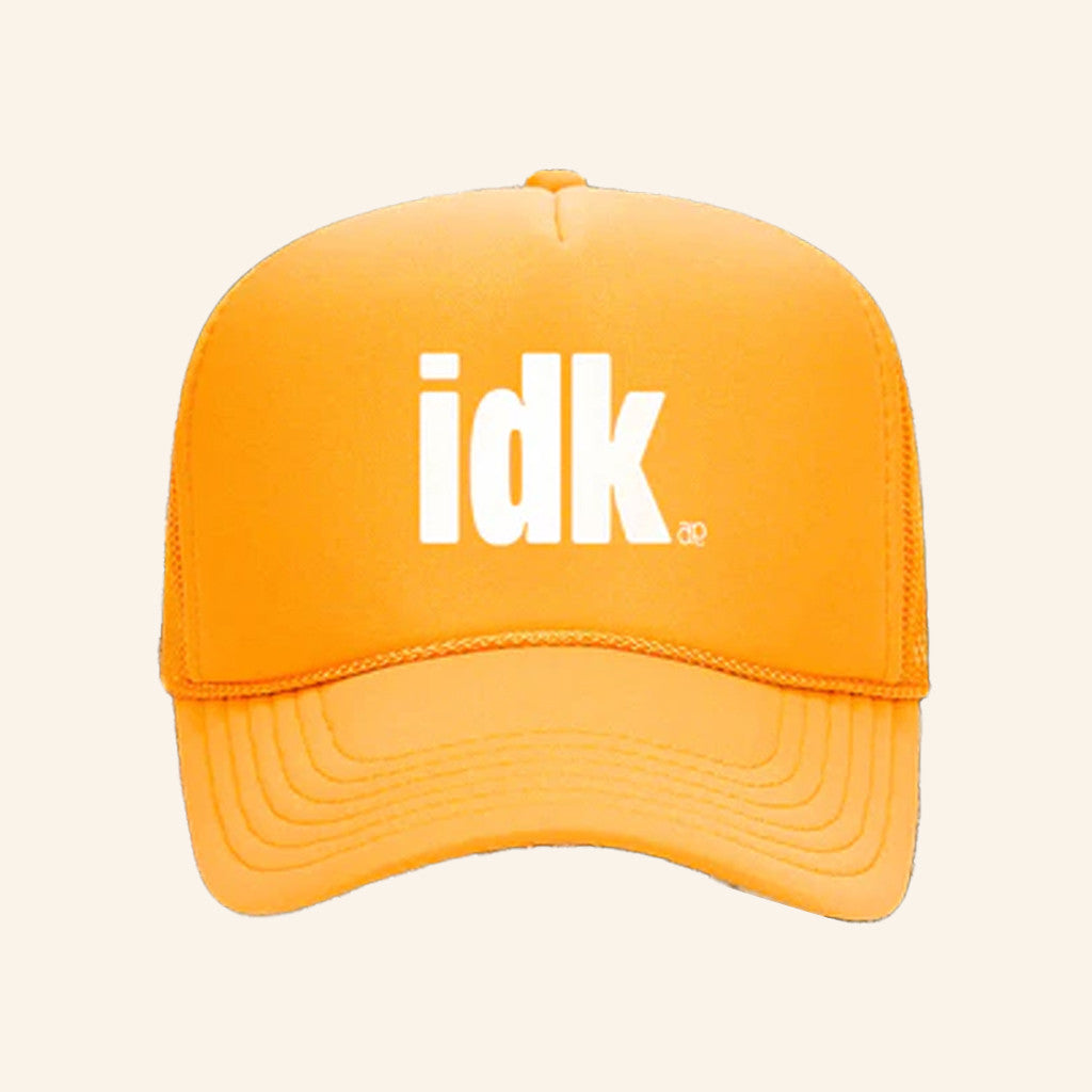 Allison Eide Merch IDK Trucker Hat Birthday Gifts For Music Lovers - Lilybirchmarket