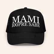 Alvaro Diaz Merch Mami 100Pre Sabe Trucker Hat Cool Gifts For Music Lovers - Lilybirchmarket