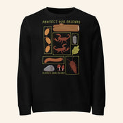 Alveus Sanctuary Merch Protect Our Friends Crewneck Sweatshirt Gift Ideas For Besties - Lilybirchmarket