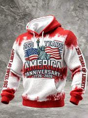 America 250 Years Of Liberty Hoodie Statue Of Liberty Apparel Gift Ideas For Father - Lilybirchmarket