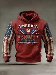America 250Th Anniversary 1776 2026 Semiquincentennial Hoodie Freedom Merch Gifts For Father - Lilybirchmarket