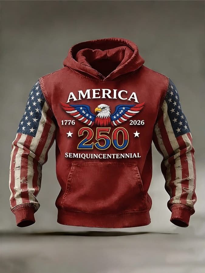 America 250Th Anniversary 1776 2026 Semiquincentennial Hoodie Freedom Merch Gifts For Father - Lilybirchmarket