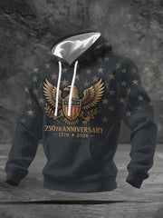 America 250th Anniversary Hoodie 1776 2026 4Th Of July Apparel Patriotic Gift For Men - Lilybirchmarket