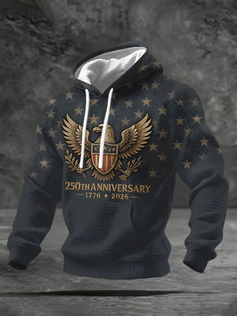 America 250th Anniversary Hoodie 1776 2026 4Th Of July Apparel Patriotic Gift For Men - Lilybirchmarket