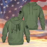 America 250th Anniversary Hoodie 1776 Flag Patriotic Clothing 4th Of July Gifts For Men - Lilybirchmarket