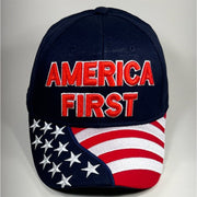 America First Hat USA Patriotic Hat Gift Ideas For Husband - Lilybirchmarket