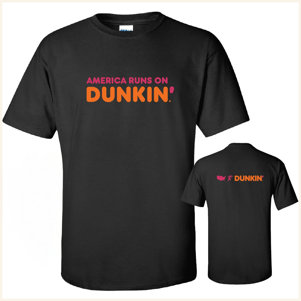 America Runneth On Dunkin Merch America Runneth On Dunkin' T-Shirt Best Gifts For Him - Lily Birch Market