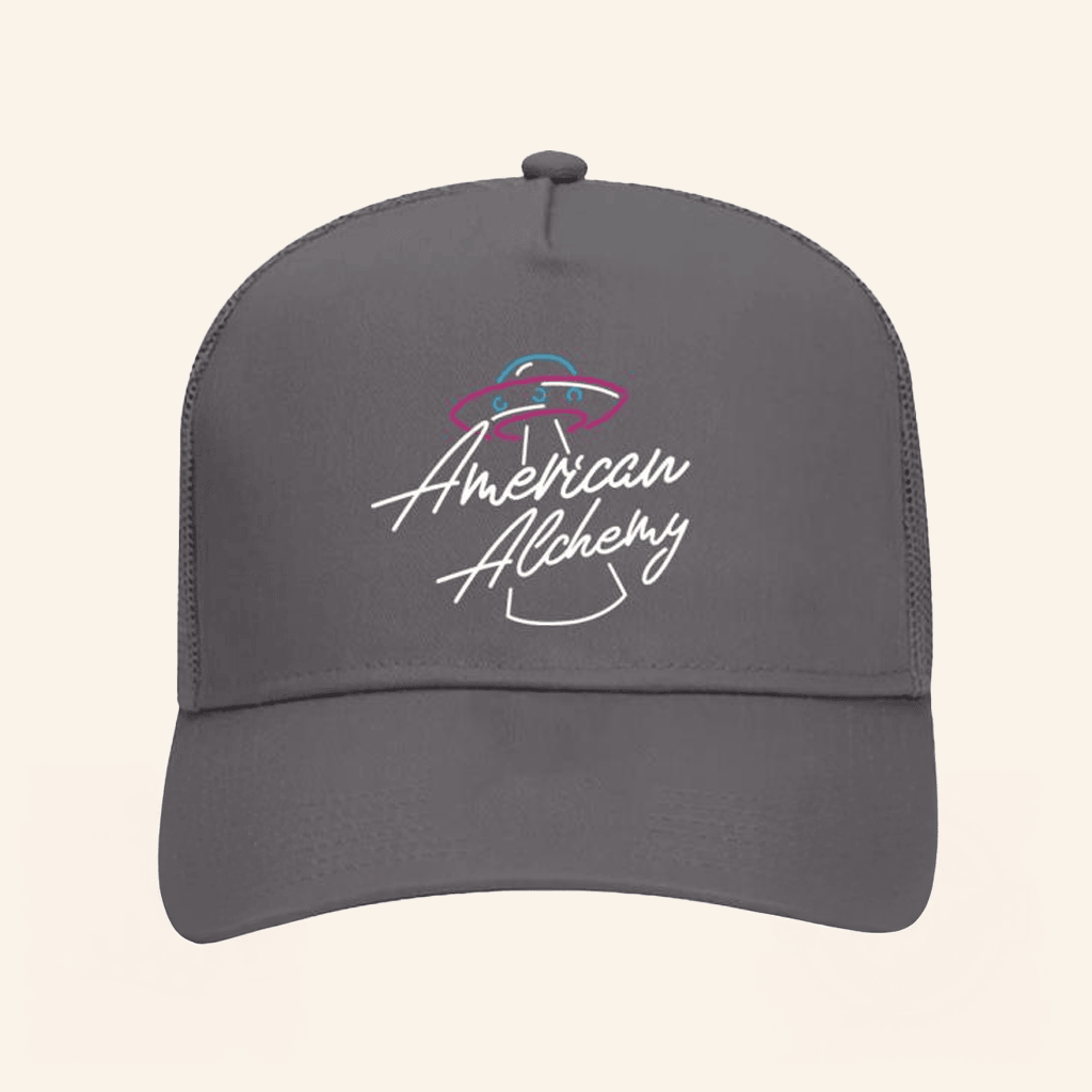 American Alchemy Merch American Alchemy Trucker Hat Gifts For Husband - Lilybirchmarket