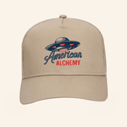 American Alchemy Merch UFO Trucker Hat Gifts For Dudes - Lilybirchmarket