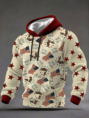 American Eagle 250Th Anniversary Hoodie Men's Patriotic 250 Years Freedom Veteran Clothing - Lilybirchmarket