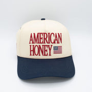 American Honey Hat Embroidered Meaningful Gifts For Boyfriend - Lilybirchmarket