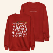 American Humanist Merch Ugly Sweater Sweatshirt Christmas Presents For Boyfriend - Lilybirchmarket