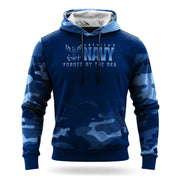 America's Navy Forged By The Sea Camo Hoodie USA Flag US Navy Merch Gifts Ideas For Sailor - Lilybirchmarket