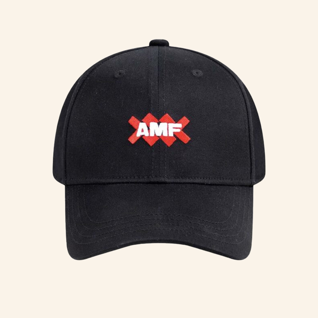 AMF Festival Merch AMF Logo Embroidered Hat 2025 Xmas Gifts For Dad - Lilybirchmarket