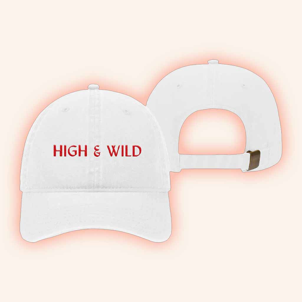 Angel Olsen Merch High And Wild Hat Embroidered Best Gifts For Music Lovers - Lilybirchmarket