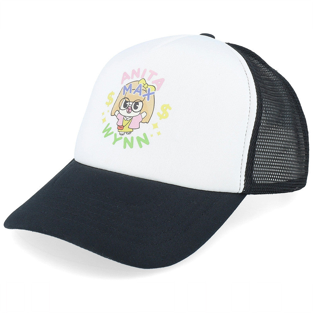 Anita Max Wynn Hat Drake Merch Black And White Trucker Hat Cute Gifts For Women's - Lilybirchmarket