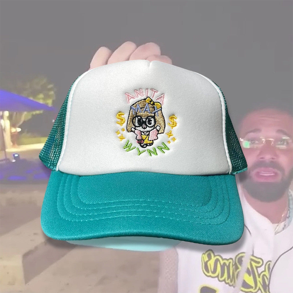 Anita Max Wynn Hat Drake Merch Cute Embroidered Trucker Hat Gifts For Girlfriend - Lilybirchmarket