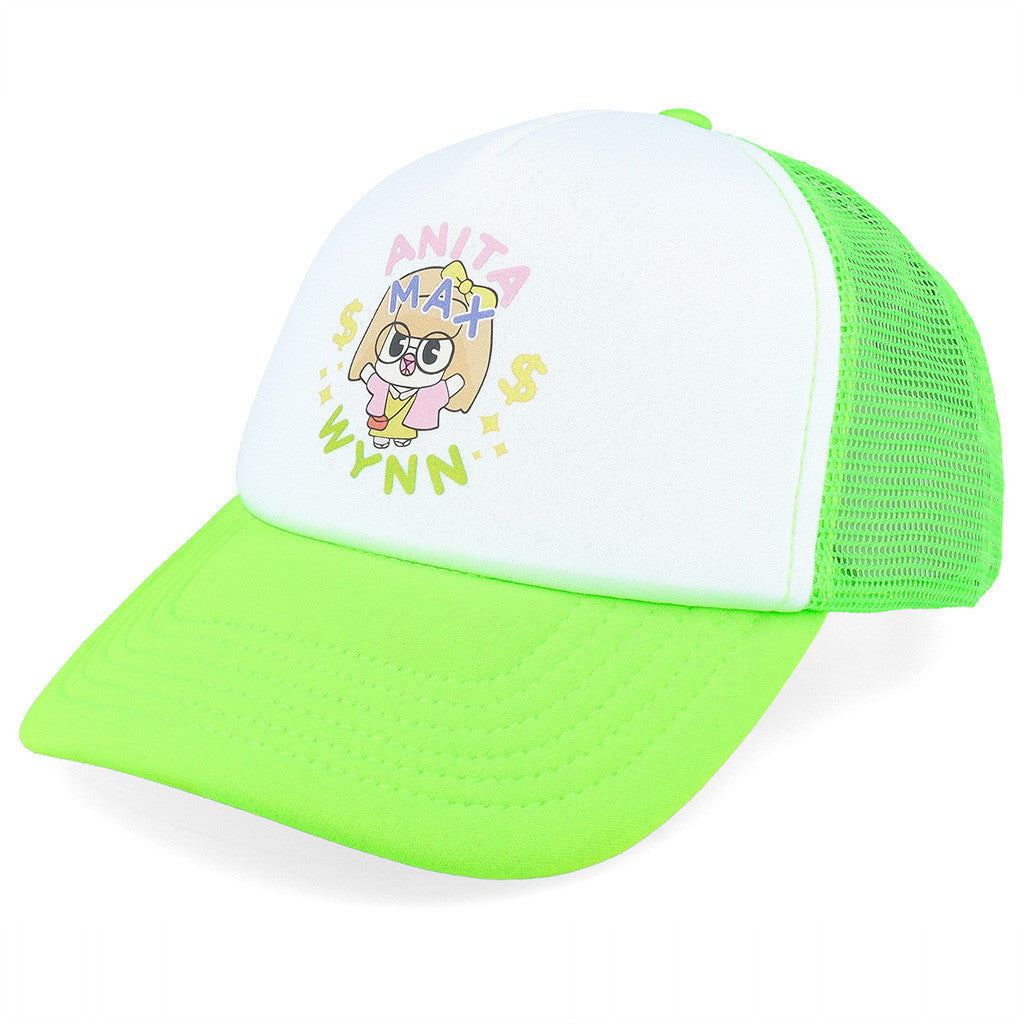 Anita Max Wynn Hat Drake Merch Neon And White Trucker Hat Cute Gifts For Wife - Lilybirchmarket