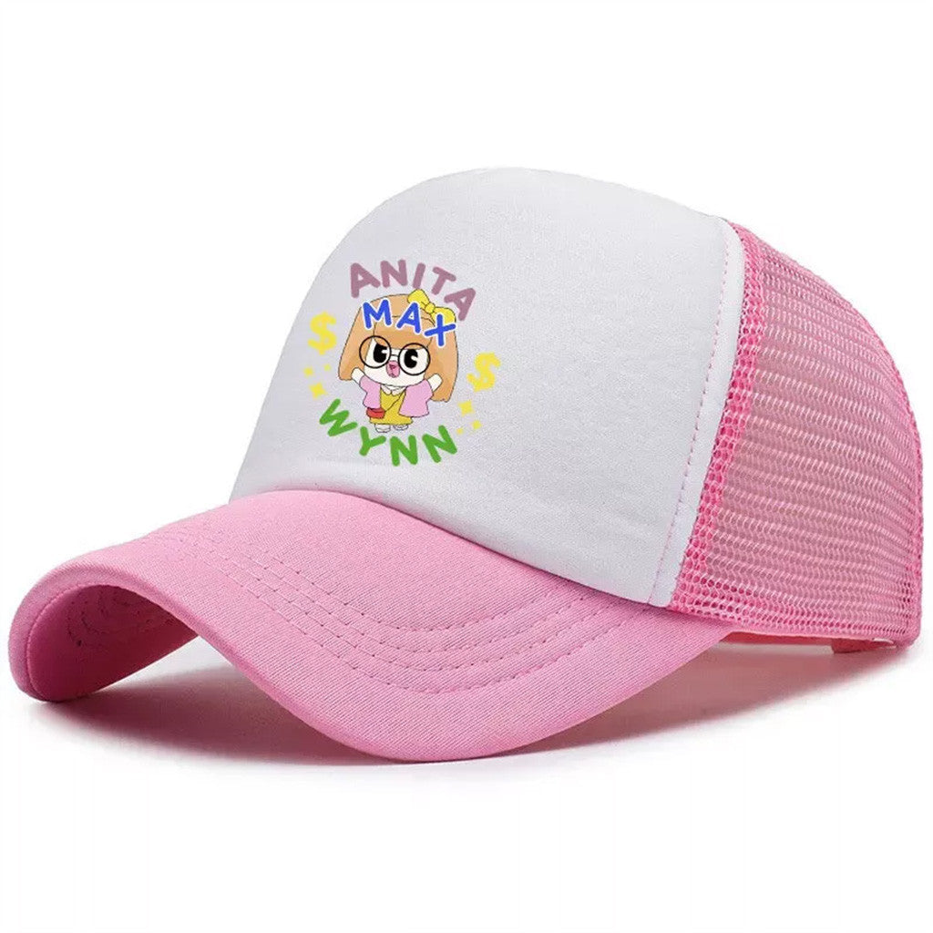 Anita Max Wynn Hat Drake Merch Pink And White Trucker Hat Cute Gifts For Her - Lilybirchmarket