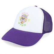 Anita Max Wynn Hat Drake Merch Purple And White Trucker Hat Gifts For Her - Lilybirchmarket