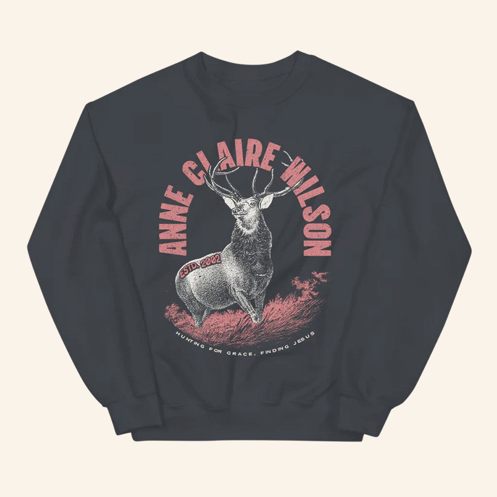 Anne Wilson Merch Deer Crewneck Anne Claire Wilson Sweatshirt Presents For Music Lovers - Lilybirchmarket