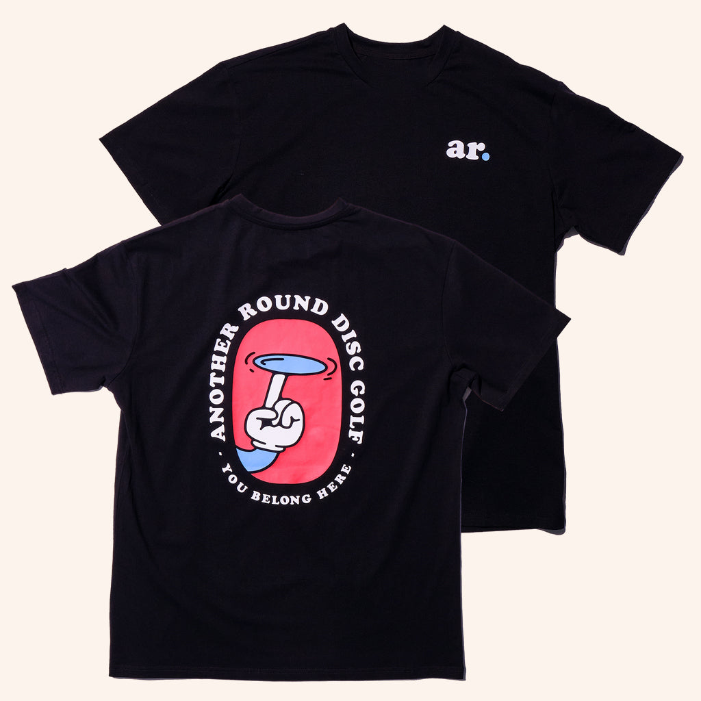 Another Round Disc Golf Merch The Everyday T-Shirt You Belong Here Shirt Gifts For Him - Lily Birch Market