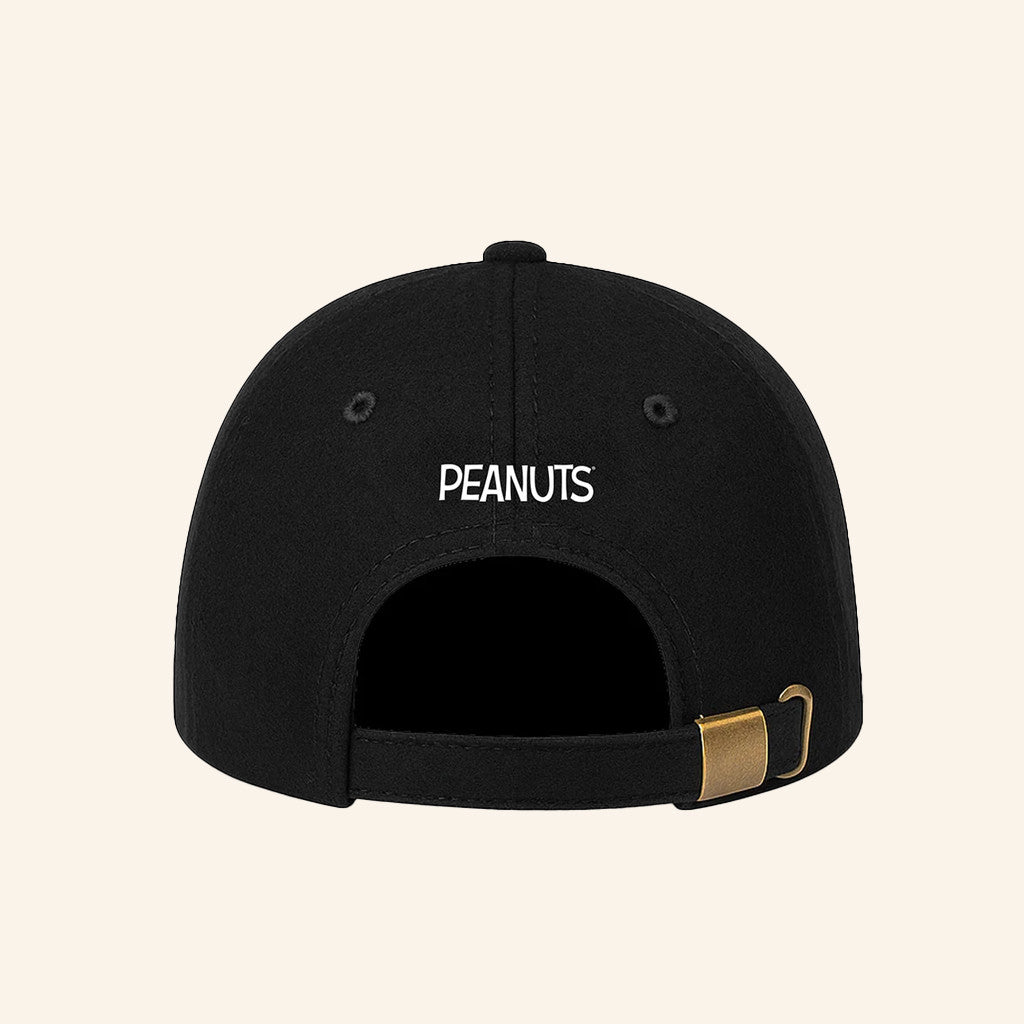Anti Social Social Club Merch ASSC X Peanuts Feeling Funny Hat Gift Ideas For Son - Lilybirchmarket