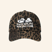 Anti Social Social Club Merch ASSC X Peanuts Feeling Funny Hat Leopard Gifts For Friends - Lilybirchmarket