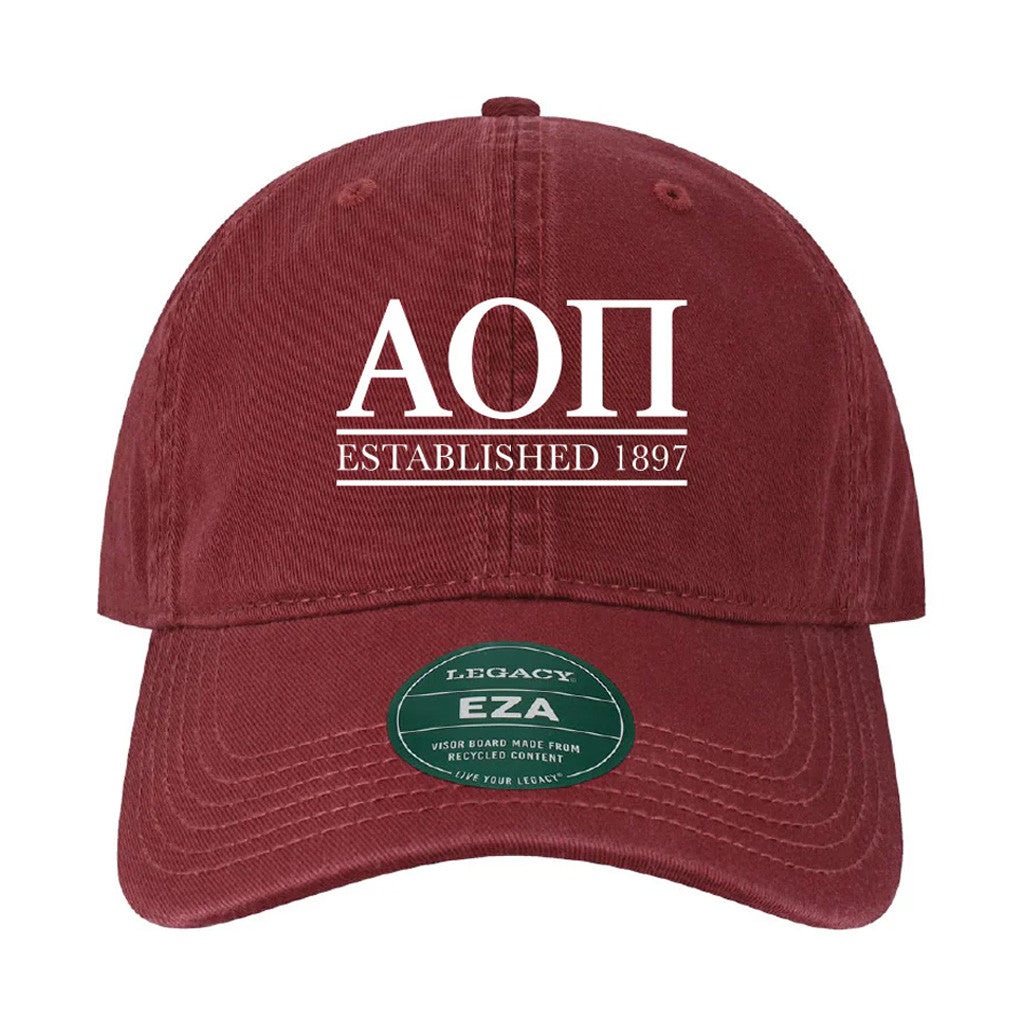 Aoii Merch AOII Established 1897 Hat Gift Ideas For Friends - Lilybirchmarket