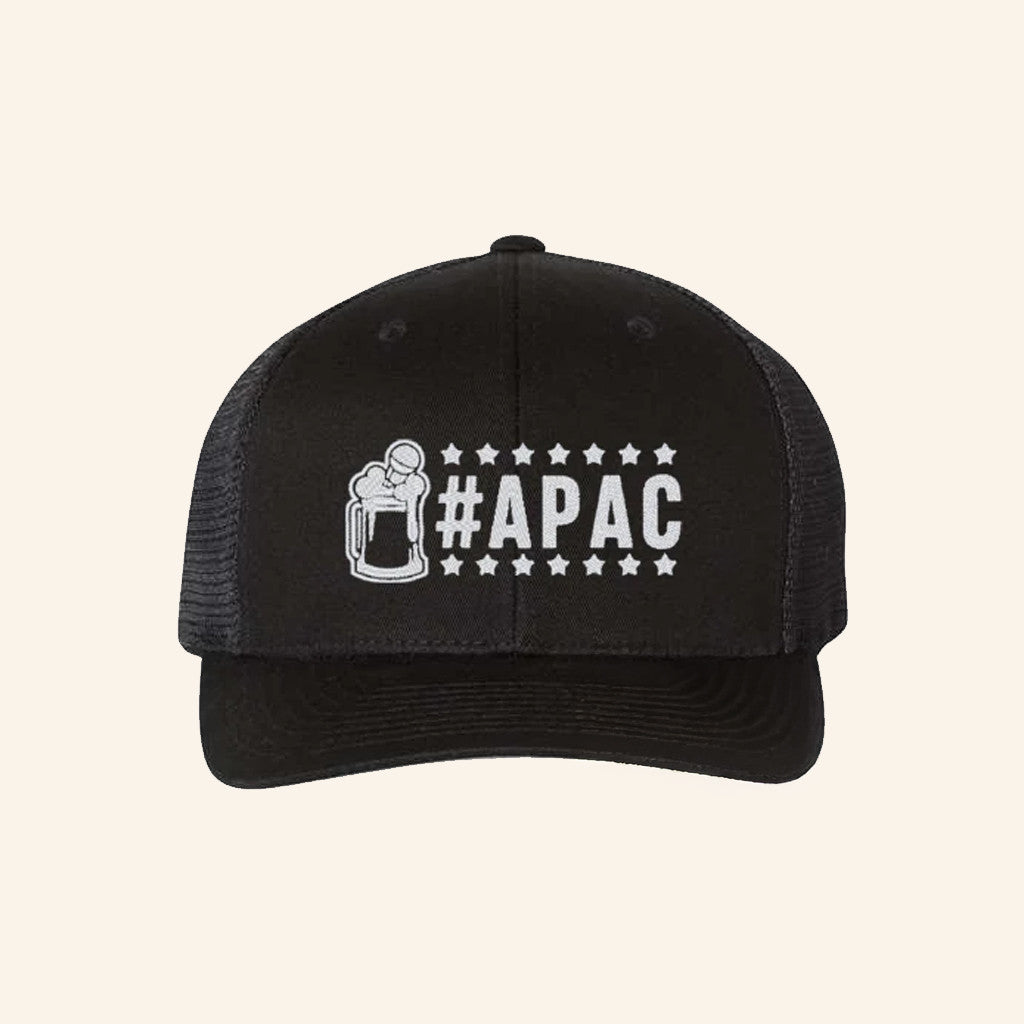 APAC Trucker Hat Drinkin Bros Merch Unique Birthday Gift For Husband - Lilybirchmarket
