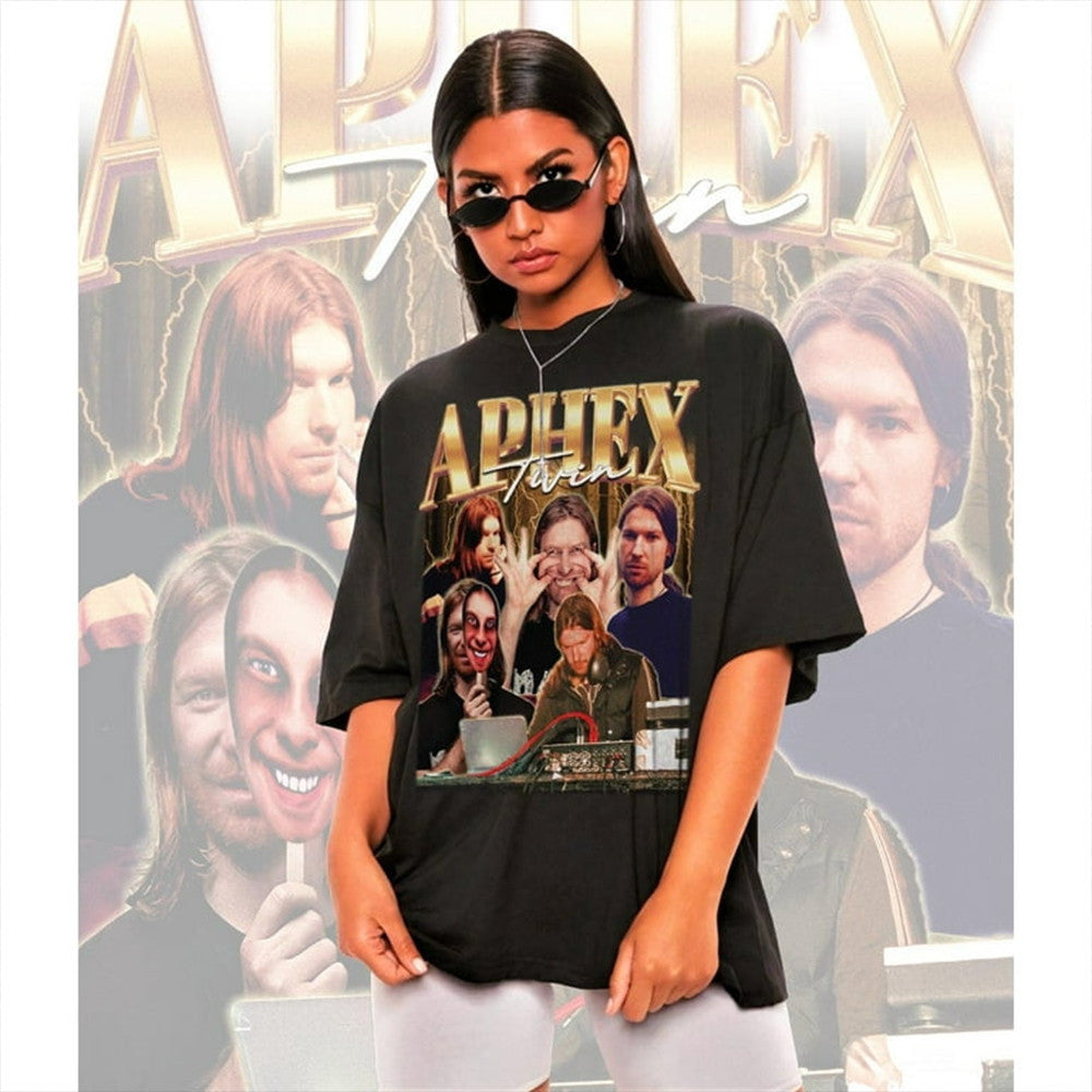 Aphex Twin Merch T-Shirt Aphex Twin Isolation Homage Shirt Gifts For Music Fan - Lily Birch Market