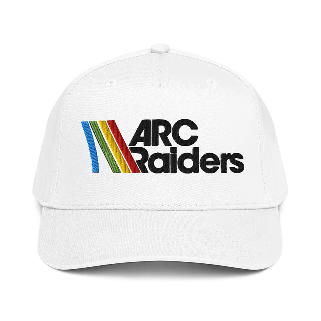 ARC Raiders Merch ARC Raiders Logo White Hat Embroidered Christmas Presents For Him - Lilybirchmarket