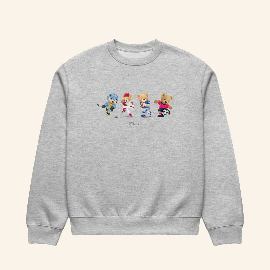 Arch Apparel Merch Sporty Bears Sweatshirt Unique Gifts For Best Friends - Lilybirchmarket