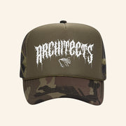 Architects Merch Architects Whiplash Camo Trucker Hat Christmas Gifts For Him - Lilybirchmarket