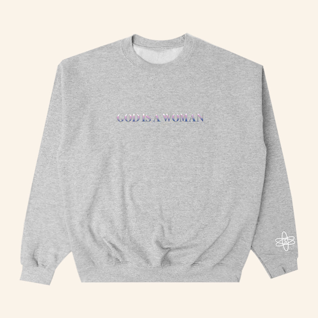 Ariana Grande Merch God Is A Woman Sweatshirt Unique Gifts For Music Lovers - Lilybirchmarket